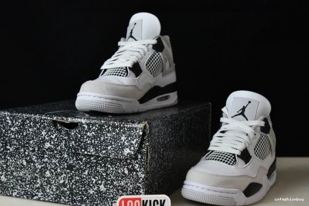 Military DH6927-111 Jordan Retro 4 Black 0920